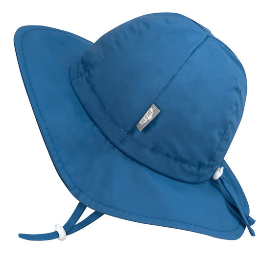 Cotton Floppy Hat - Atlantic Blue