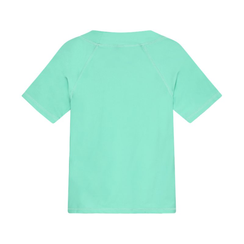 Aqua Short Sleeve Rashguard