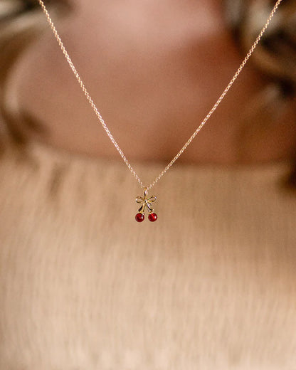 Cherry Charm Necklace