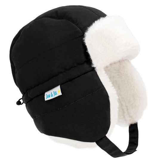 Black | Toasty-Dry Trapper Hat