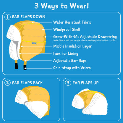 Dusty Pink | Toasty-Dry Trapper Hat