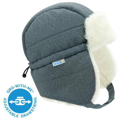 Heather Grey | Toasty-Dry Trapper Hat