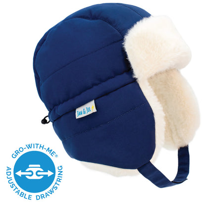 Nebula Blue | Toasty-Dry Trapper Hat