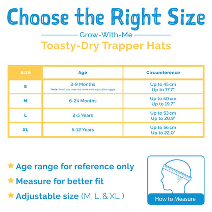 Heather Grey | Toasty-Dry Trapper Hat