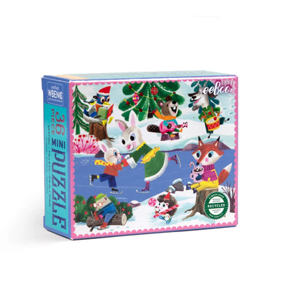Mini 36pc Woodland Holiday Mini Puzzle