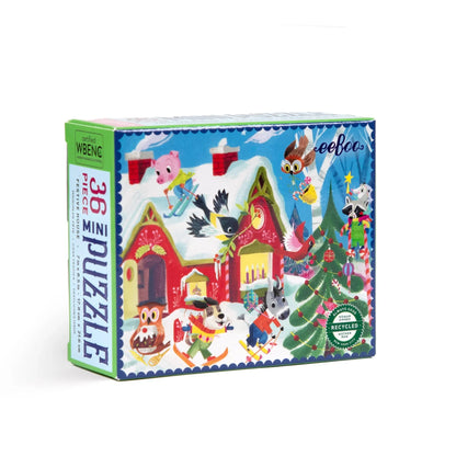Mini 36pc Woodland Holiday Mini Puzzle