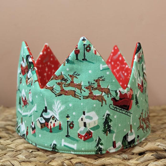 Santa's Sleigh Play Crown