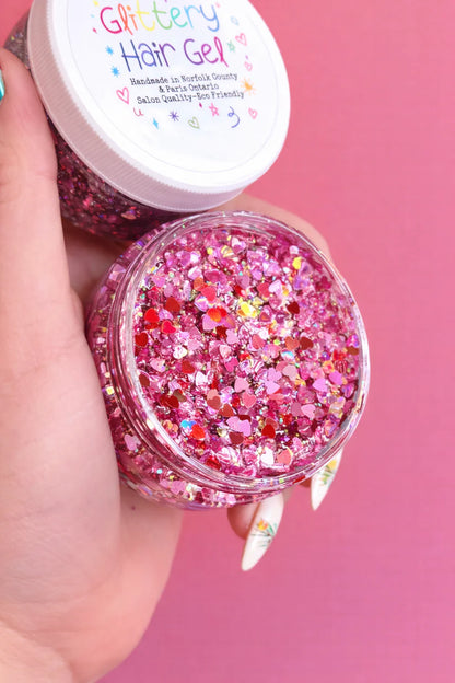 Cupid’s Crush Glittery Hair Gel