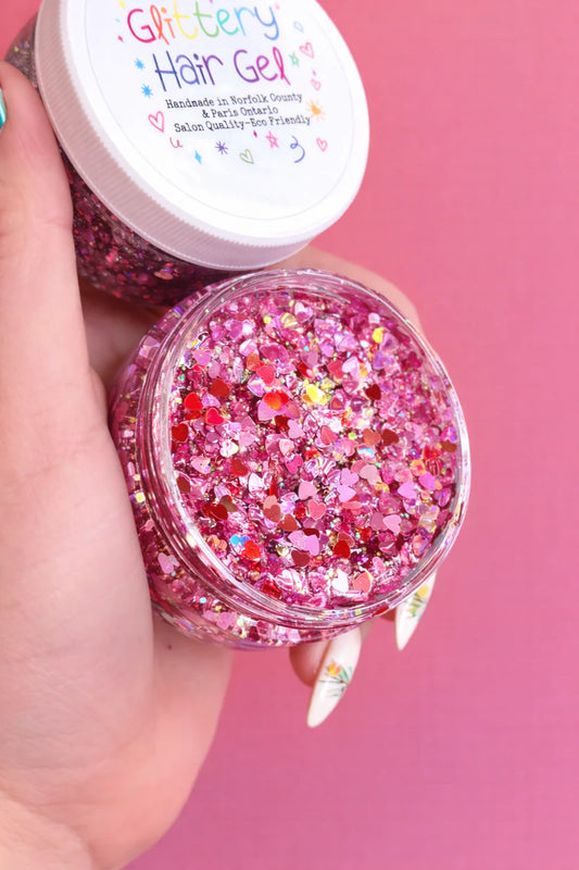 Cupid’s Crush Glittery Hair Gel