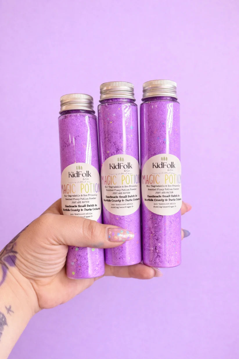 Magic Potion Vial - Purple