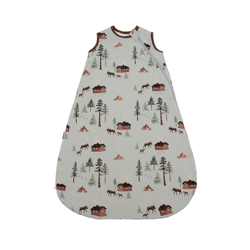 1.0 TOG Sleep Sack - Moose on Green