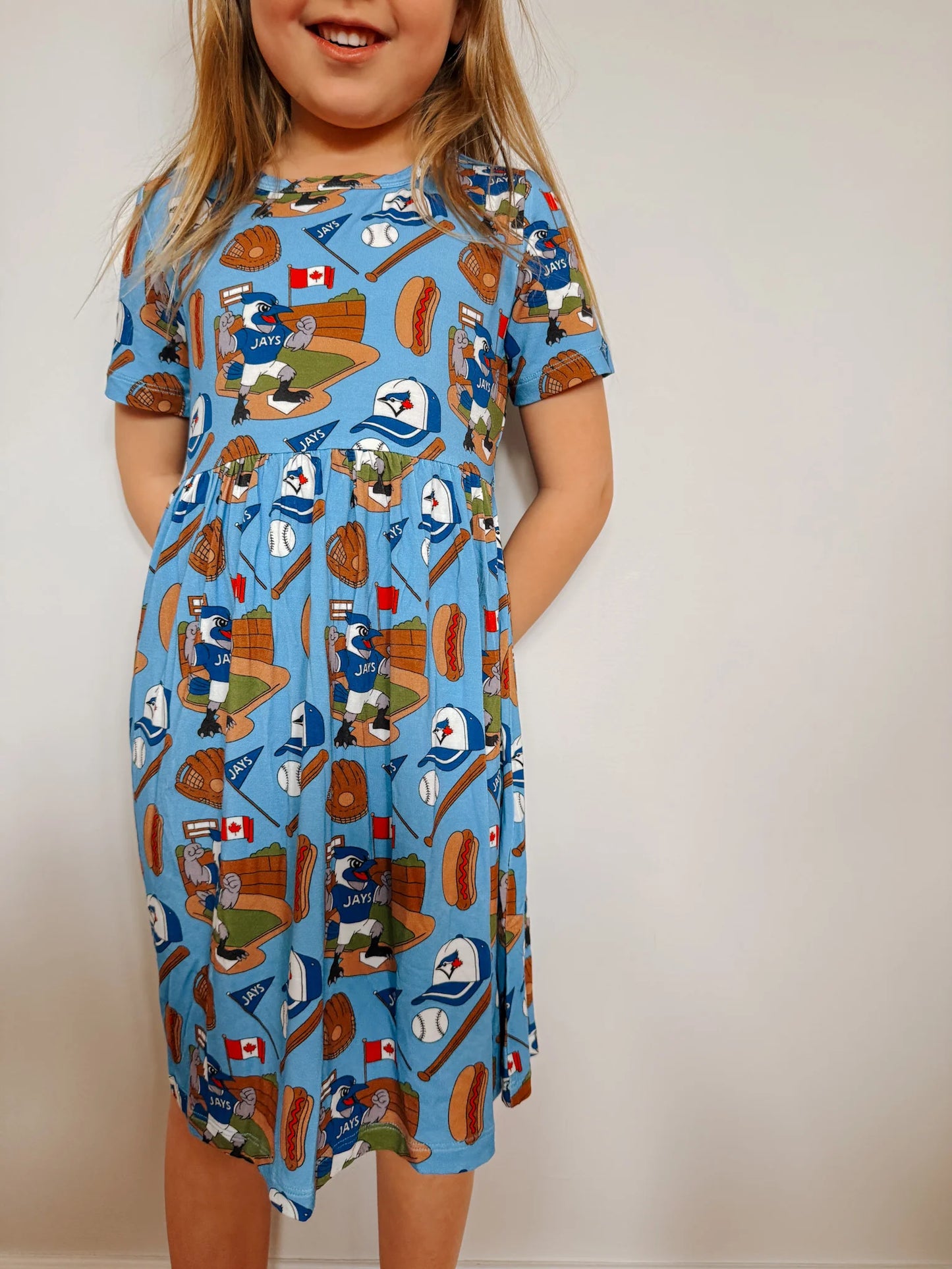 Baseball - Bamboo Dress