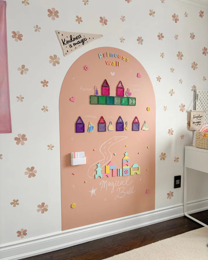 *NEW MAGIC GRIP BACKING* JUMBO Magic Playwall - Arch Magnetic Wall Decal for Kids