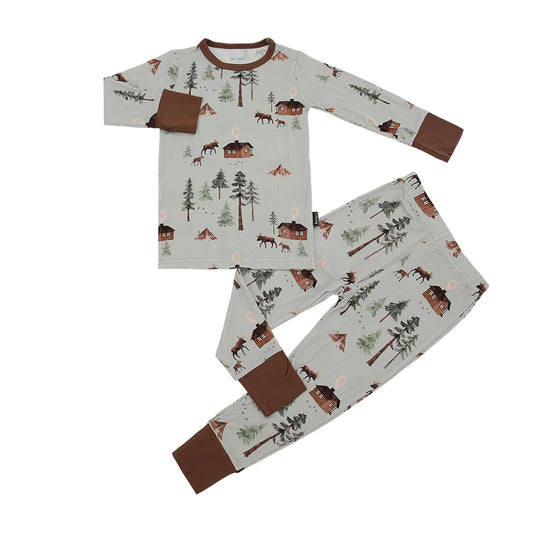 Moose Bamboo PJ Set