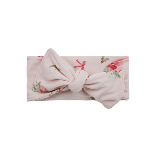 Bamboo Headband - Pink Bows