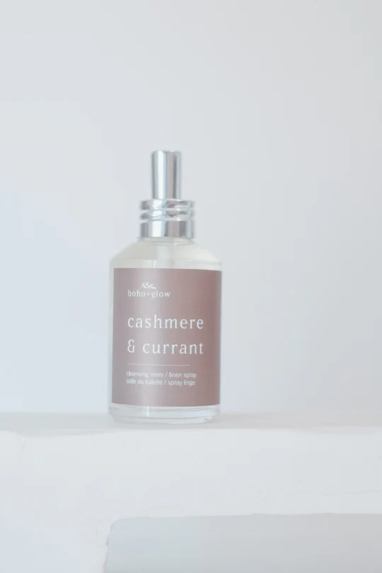 cashmere & currant // linen + room spray