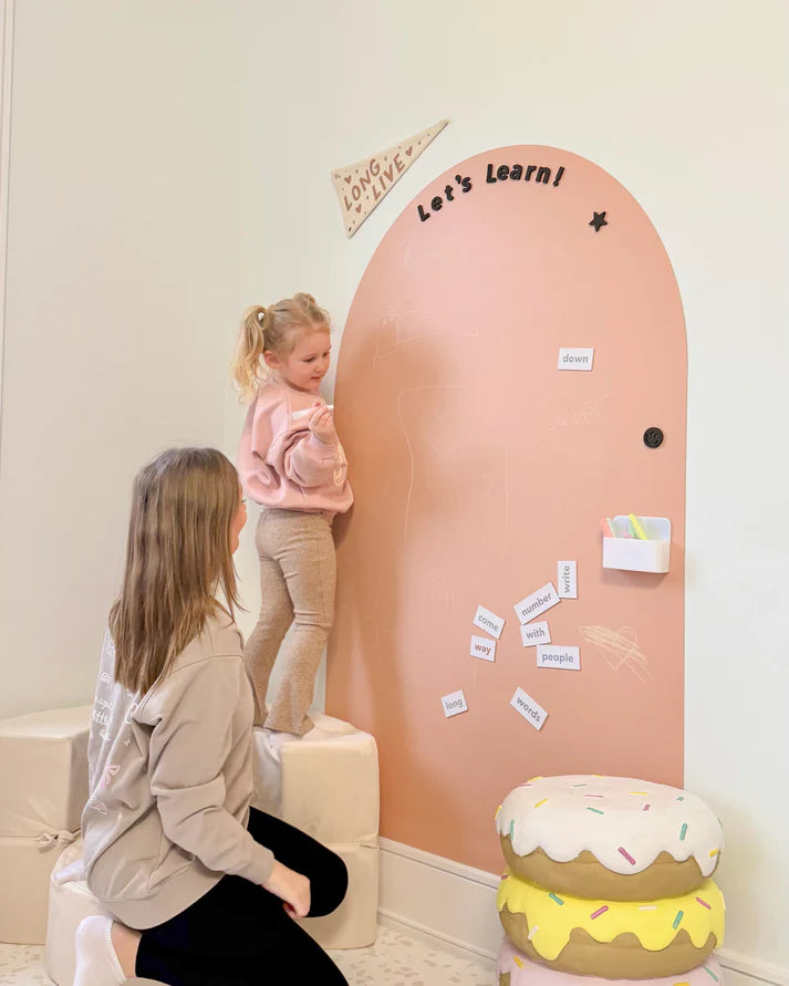 *NEW MAGIC GRIP BACKING* JUMBO Magic Playwall - Arch Magnetic Wall Decal for Kids