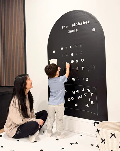 *NEW MAGIC GRIP BACKING* JUMBO Magic Playwall - Arch Magnetic Wall Decal for Kids