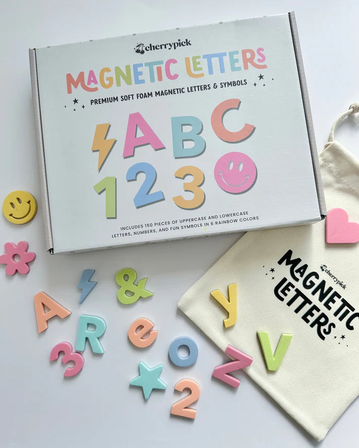 Soft Foam Magnetic Letters & Symbols 150pc Set