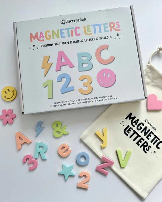 Soft Foam Magnetic Letters & Symbols 150pc Set