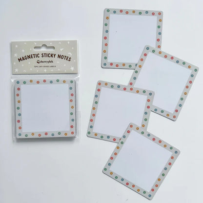 Magnetic Sticky Notes (10pc Dry Erase Labels)