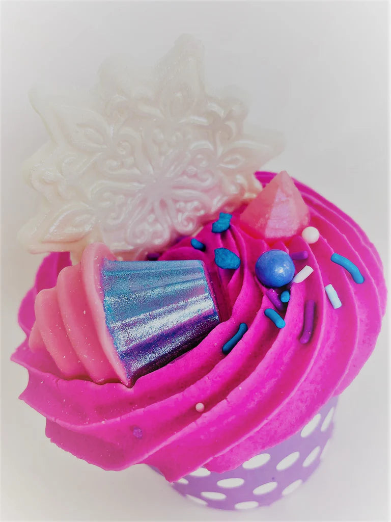 Sugar Plum Fairy ~ Bubble Bath Bomb Cupcake