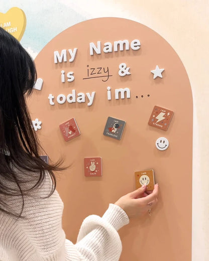 Affirmations Magnets - Soft Foam Magnetic Set