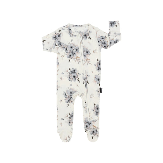 Zipper Sleeper - Frosty Floral