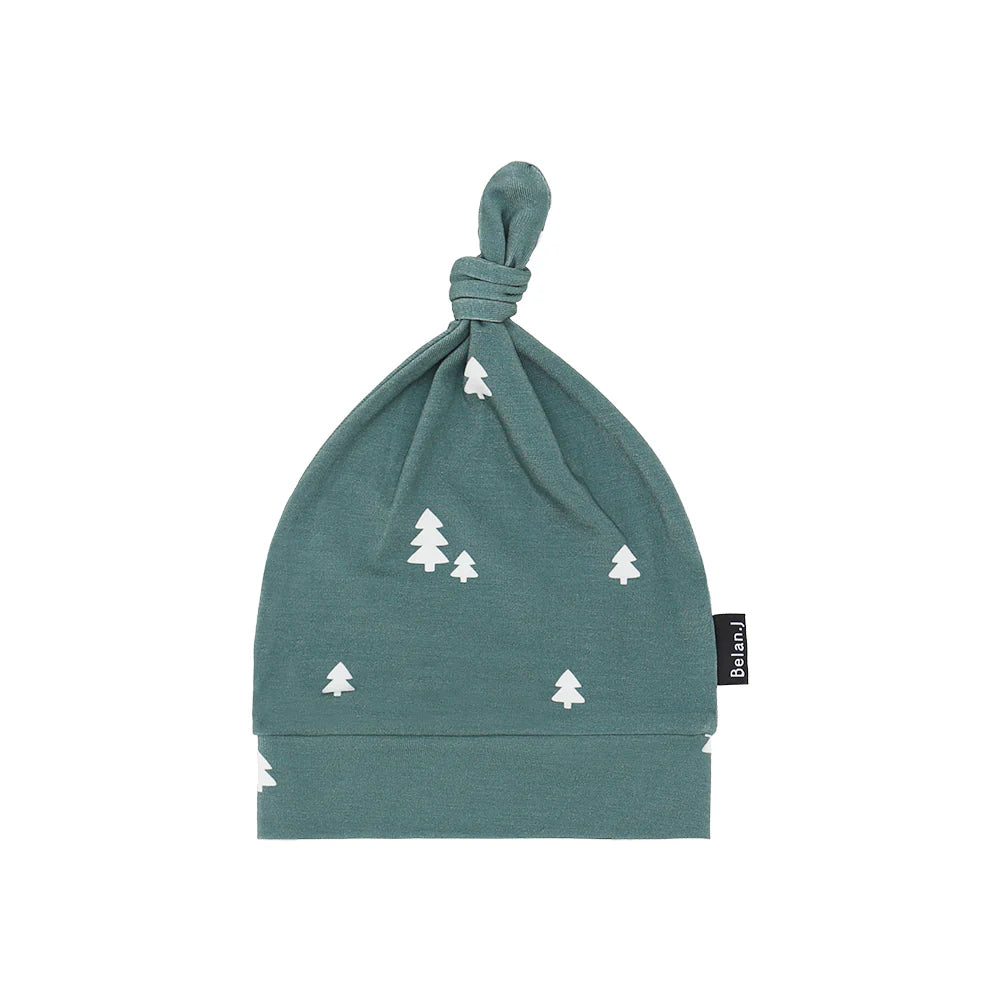 Tint Trees Knotted Hat  (0-3 Months)