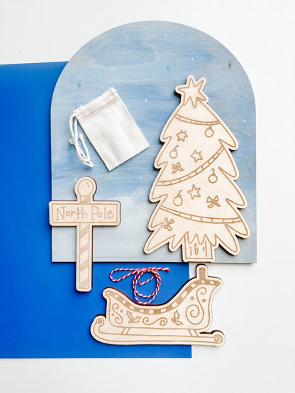 North Pole Story Board Pack
