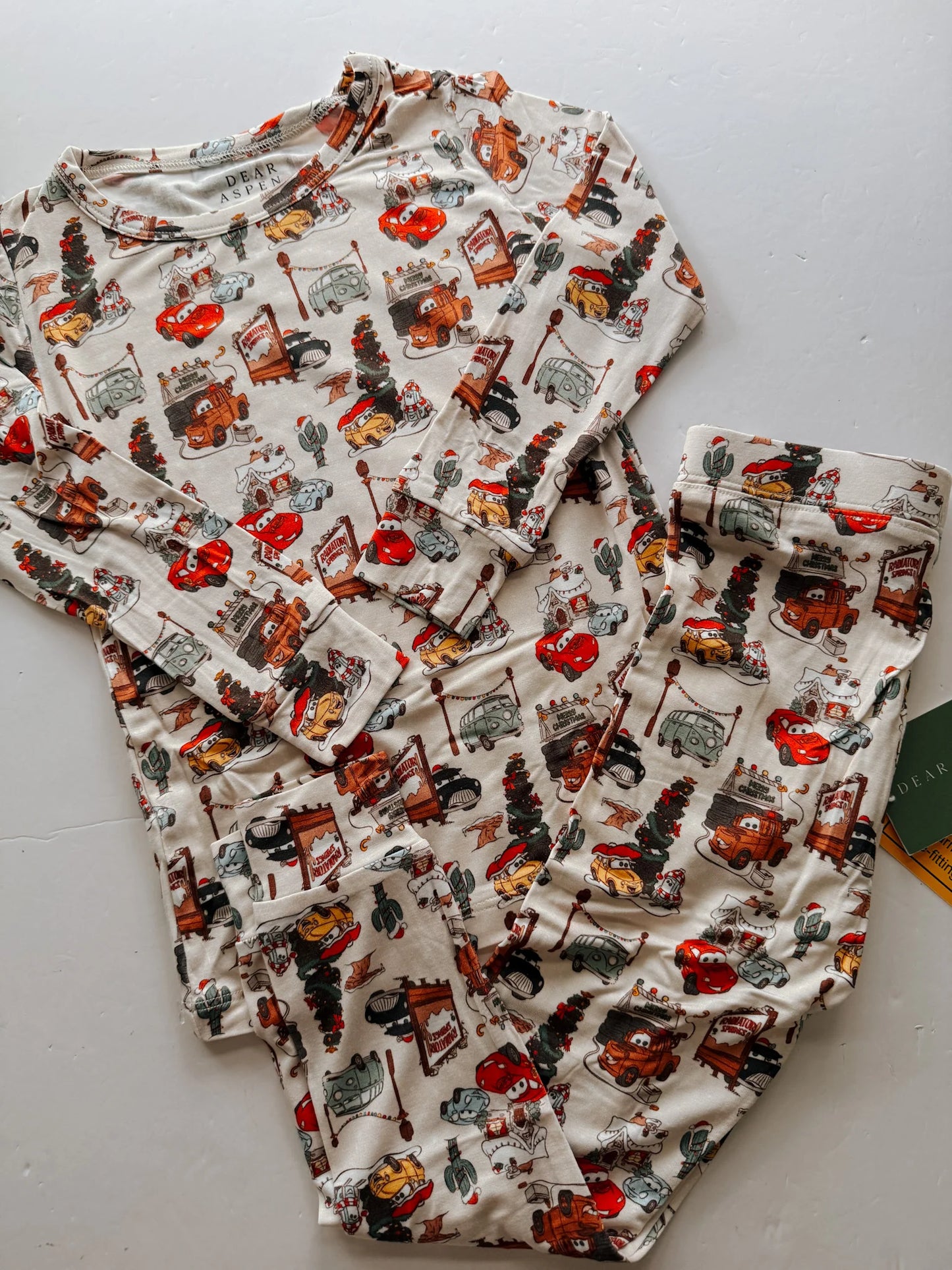 Christmas Cars 2 Piece PJ