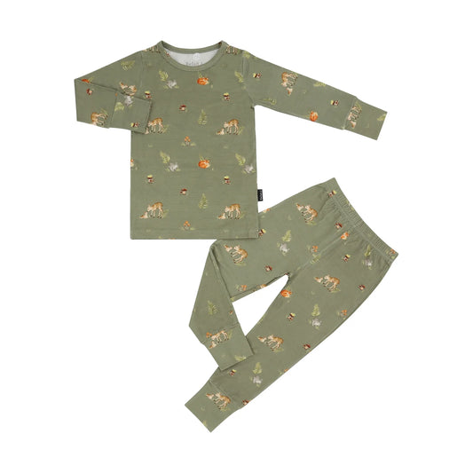 Forest Friends Bamboo L/S PJ Set