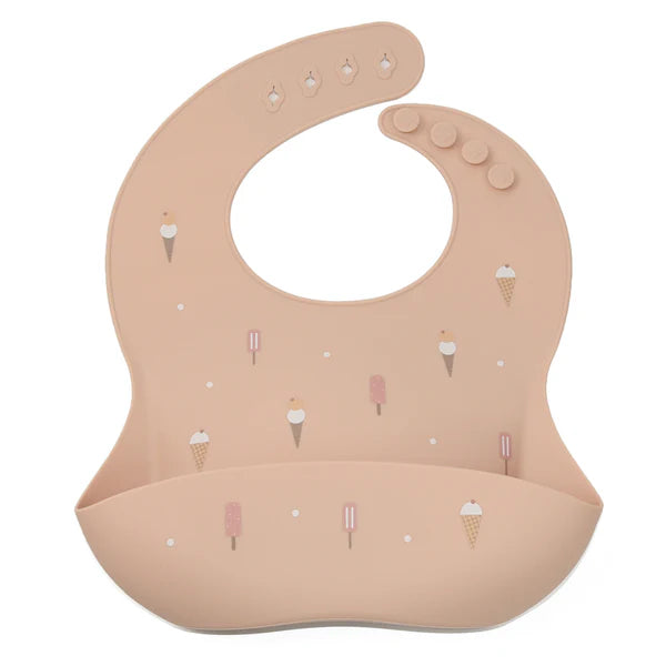 Silicone Bib - Ice Cream