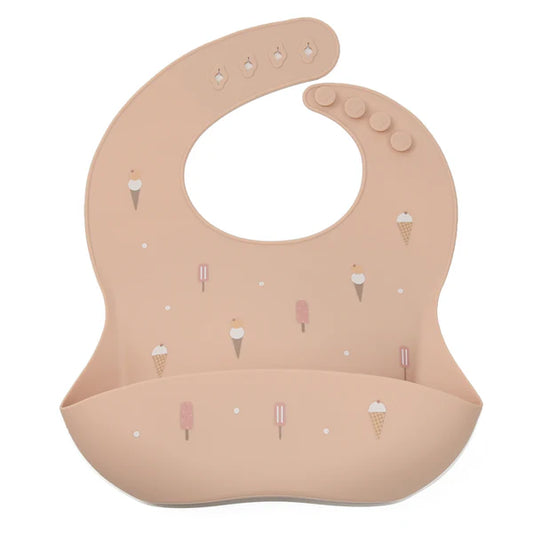 Silicone Bib - Ice Cream