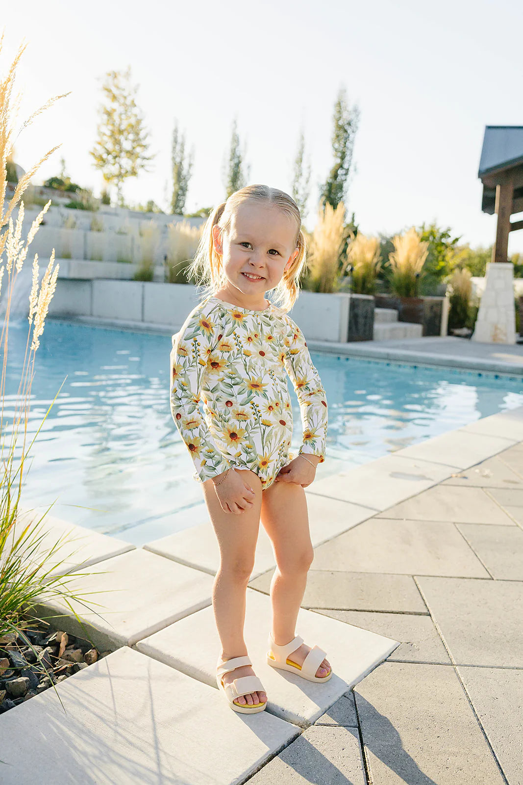 The "Brooklyn" Ruffle Rashguard Suit