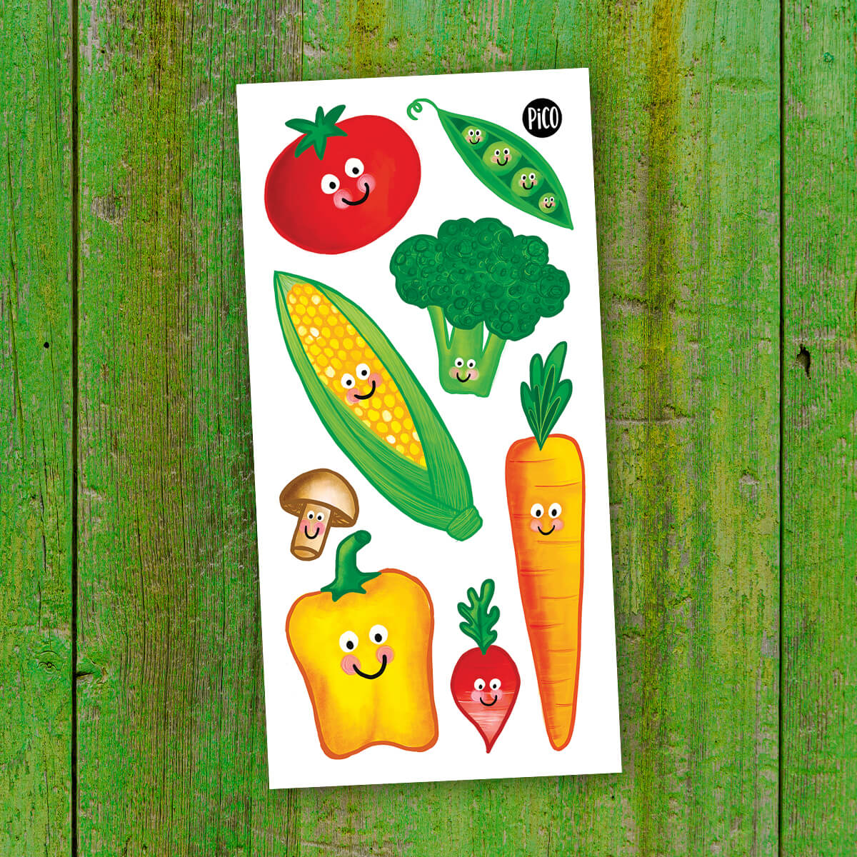 Friendly Vegetables Tattoos