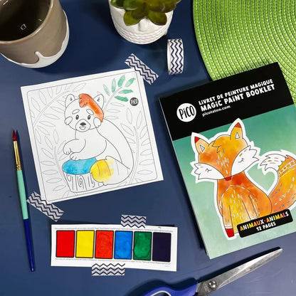 Magic painting booklet - Animals