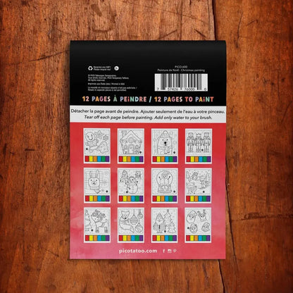 Magic painting booklet - Christmas