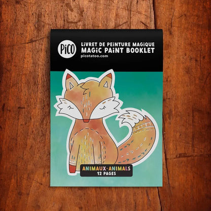 Magic painting booklet - Animals