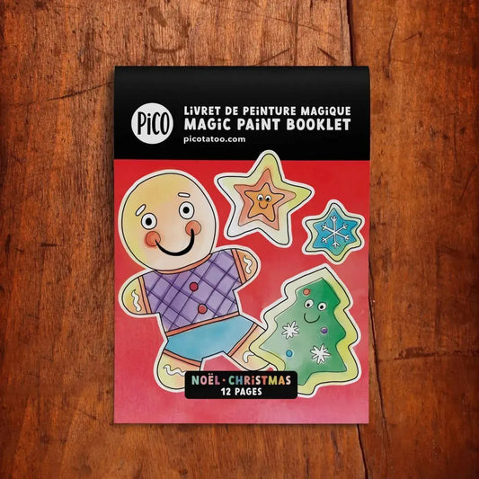 Magic painting booklet - Christmas