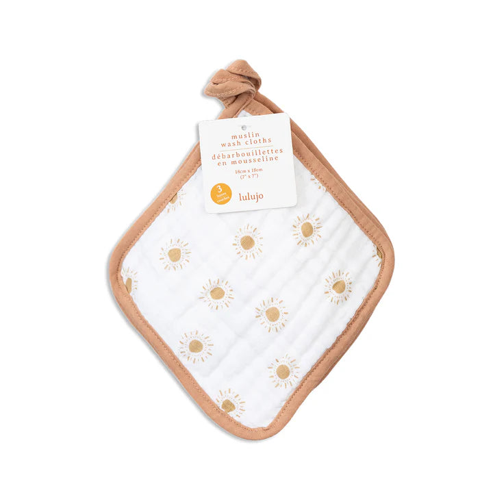 Suns - Muslin Wash Cloths