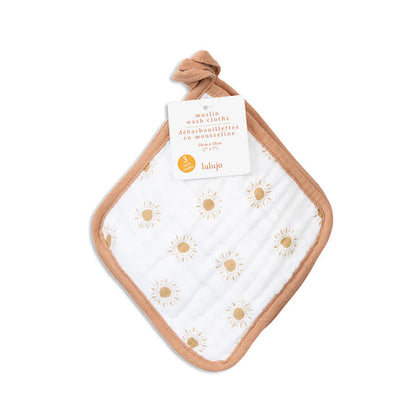 Suns - Muslin Wash Cloths