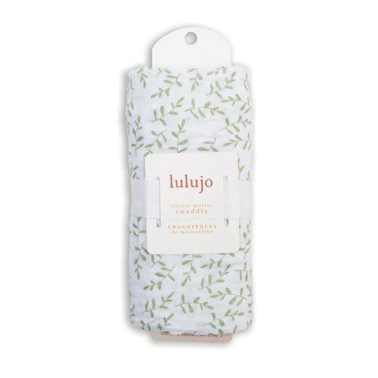 Greenery - Muslin Swaddle