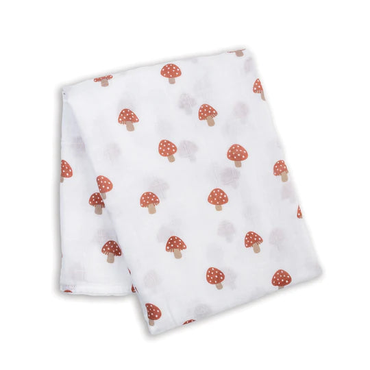 Mushroom - Muslin Swaddle