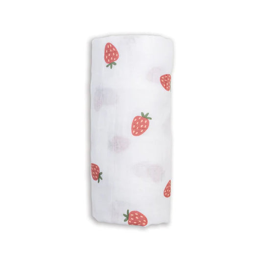 Strawberries - Muslin Swaddle