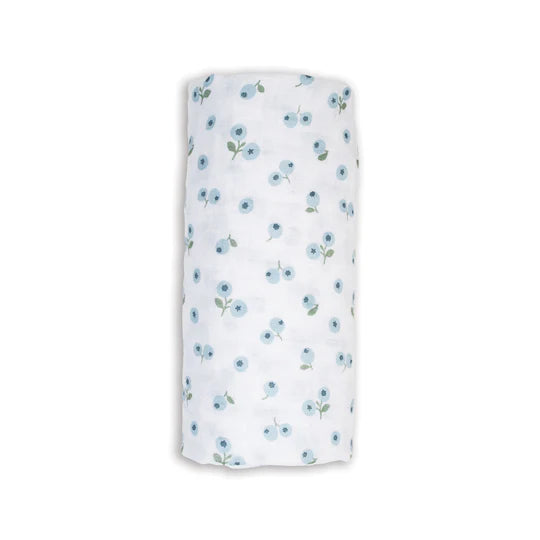 Blueberries - Muslin Swaddle