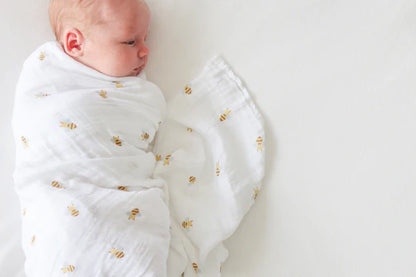 Bees - Muslin Swaddle