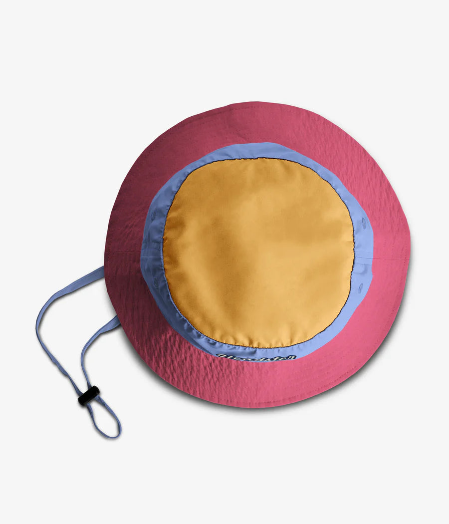 Lakeshore Nylon Bucket Hat Fuchsia