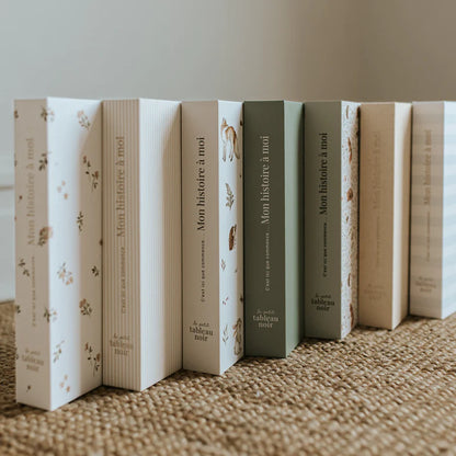 French Baby book - Beige Lined