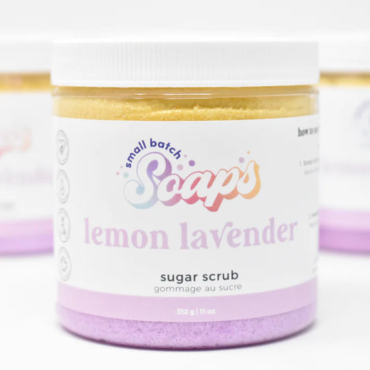 Lemon Lavender Sugar Scrub